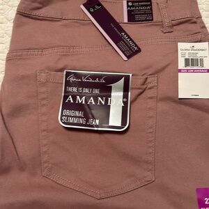 Gloria Vanderbilt Amanda Heritage Fit Slimming Jeans, Color, Woodrose